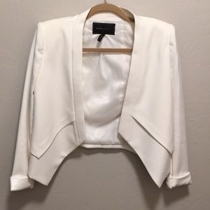 White BCBG blazer